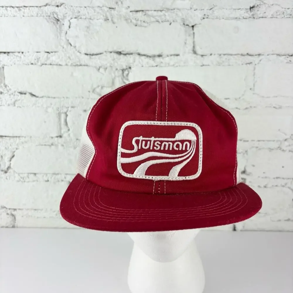 Vintage Stuntman Farmer Trucker Snapback